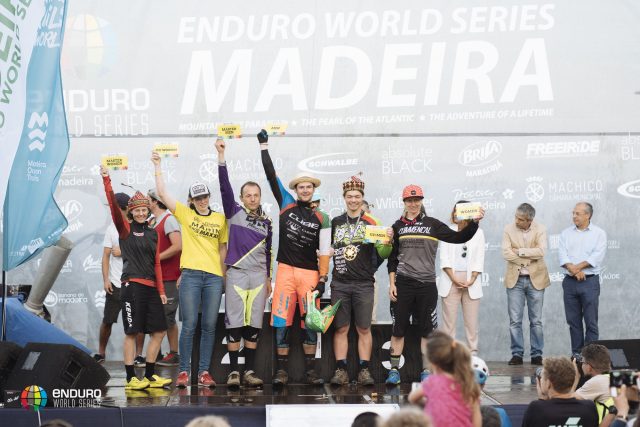 Il podio di Madeira con tutti i vincitori di categoria
