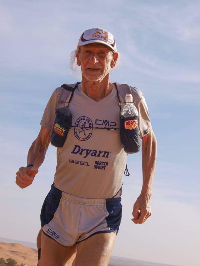 Marco Olmo protagonista di molte edizioni della Marathon des Sables
