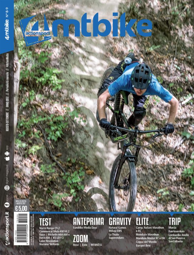 La cover di 4mtbike n.8-9 Agosto-Settembre 2017