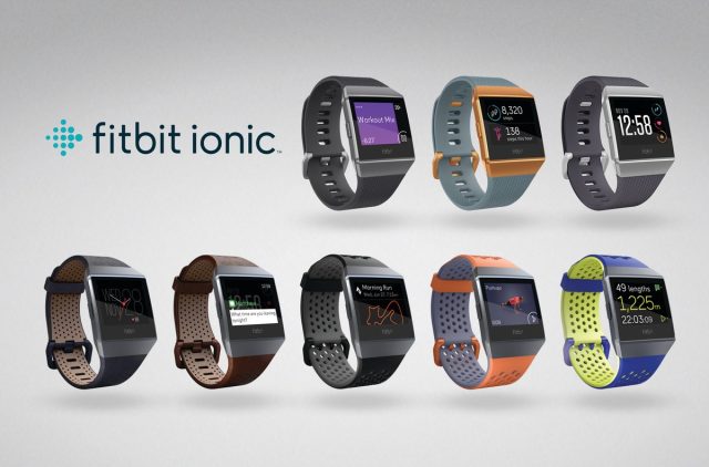La collezione completa del nuovo Fitbit Ionic