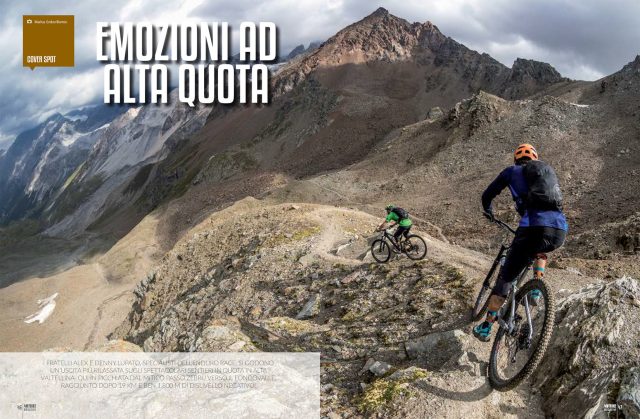4mtbike n10 Ottobre 2017 - in Alta Valtellina con i Lupato Brothers