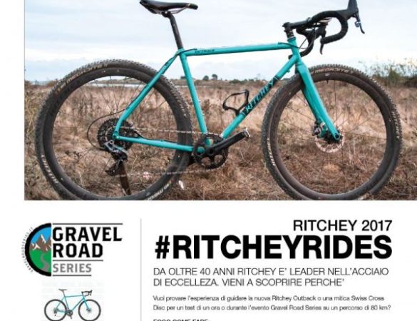 Ritchey in Val d'Orcia per Gravel Road Series