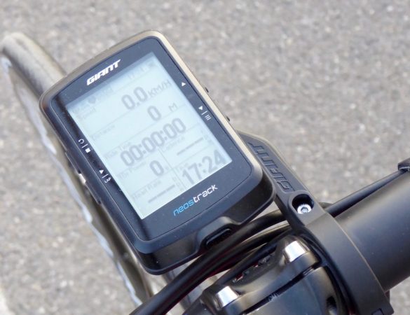 Giant Neos Track, ciclocomputer GPS