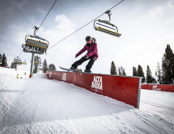 alta badia freeski snowboard girls