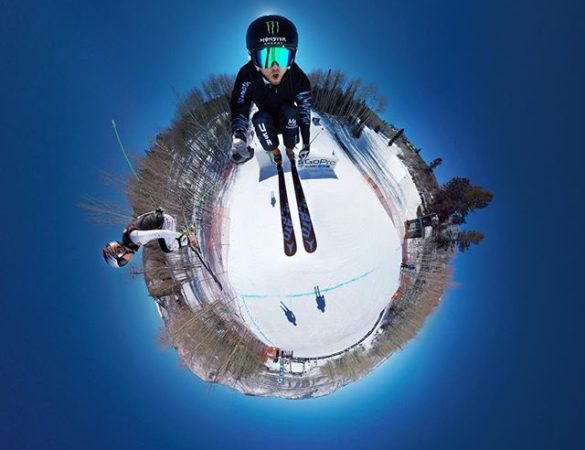 gopro skiing best video sciare