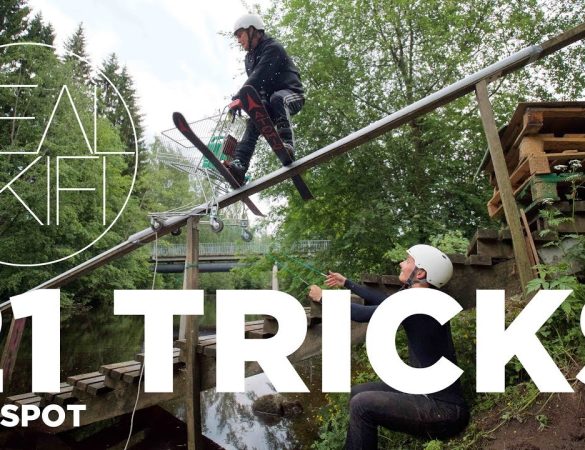 real skifi 21 tricks freeski video viral