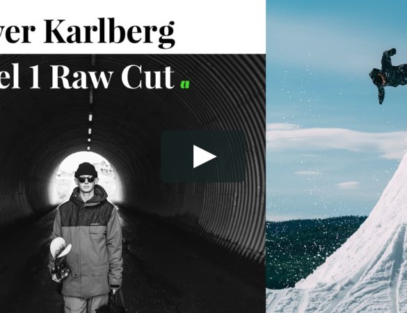 Oliver Karlberg Level 1 Raw cut freeski video