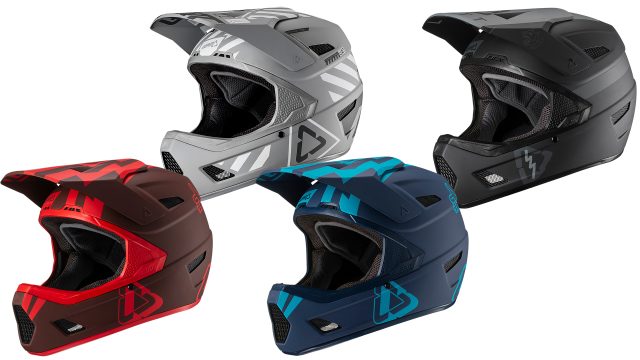 Le quattro varianti colore del casco integrale Leatt DBX 3.0