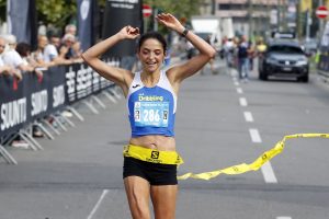 Sarah Giomi, vincitrice della 25k