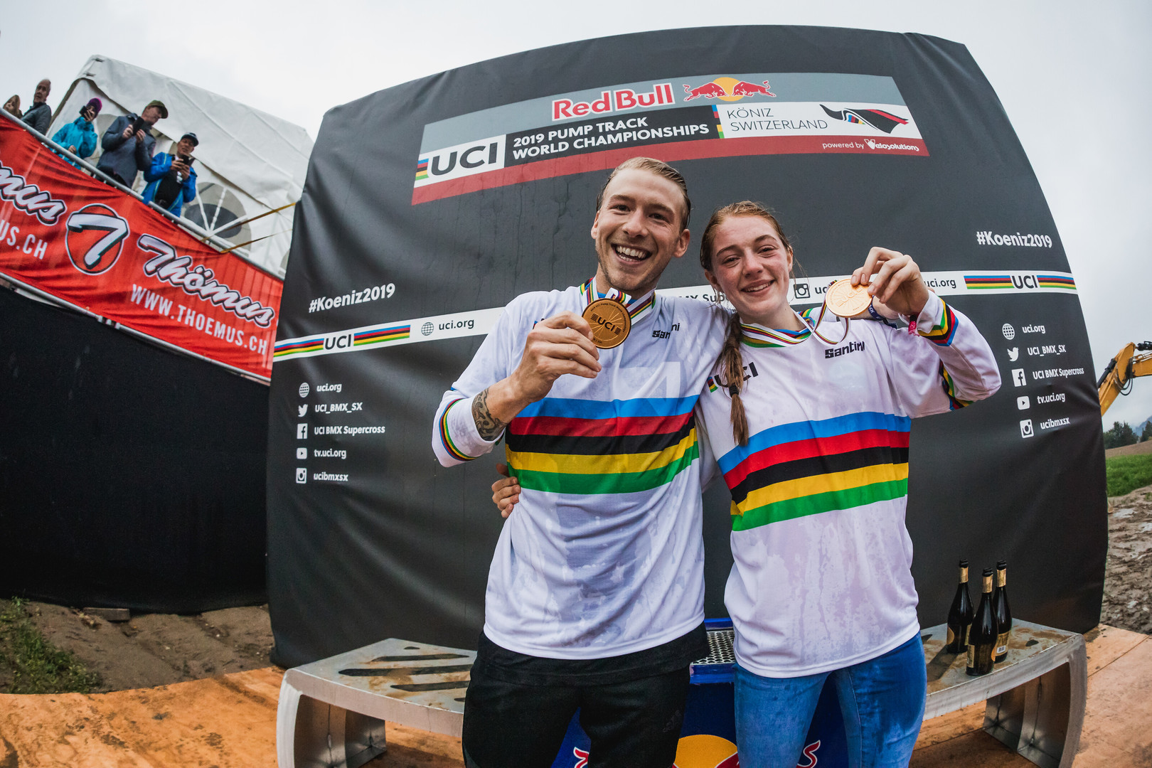 Tommy Zula e Payton Ridenour, i vincitori dei primi Mondiali UCI Pump Track