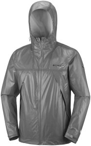 La La giacca Columbia OutDry Ex ECO Tech Shell nella doppia versione da uomo, bianco ghiaccio oppure grigio scuro