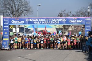 Un'immagine dell'edizione 2019 della Gensan Giulietta&Romeo Half Marathon