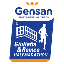 Il logo della Gensan Giulietta&Romeo Half Marathon che conferma l'impegno di Gensan come title sponsor
