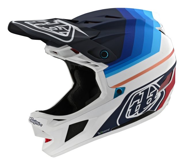 TLD D4 Carbon Mirage Navy/White