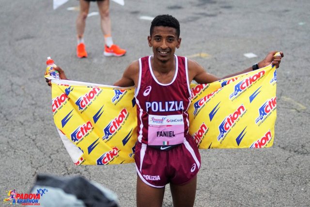 Eyob Faniel atleta ProAction e detentore del record italiano di maratona