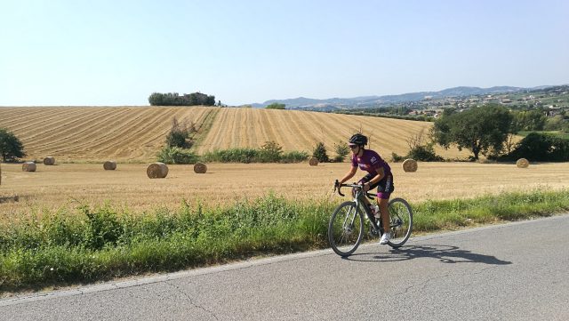 Romagna e il Blasco nazionale in bicicletta