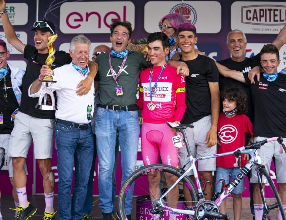 Team Colpack Ballan, la vittoria al Giro U23
