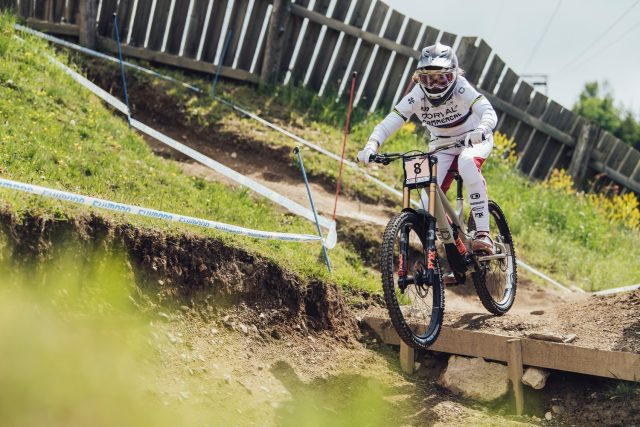 World Cup DH Leogang 2021 - Camille Balanche