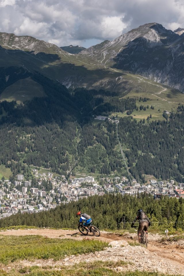 Singletrack World Record DH Davos Klosters - 12