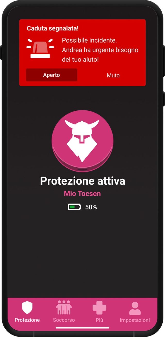 Tocsen crash sensor App - 04