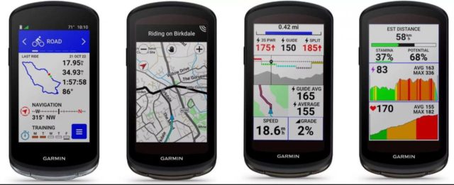 Ciclocomputer GPS Garmin Edge 1040 Solar - schermate