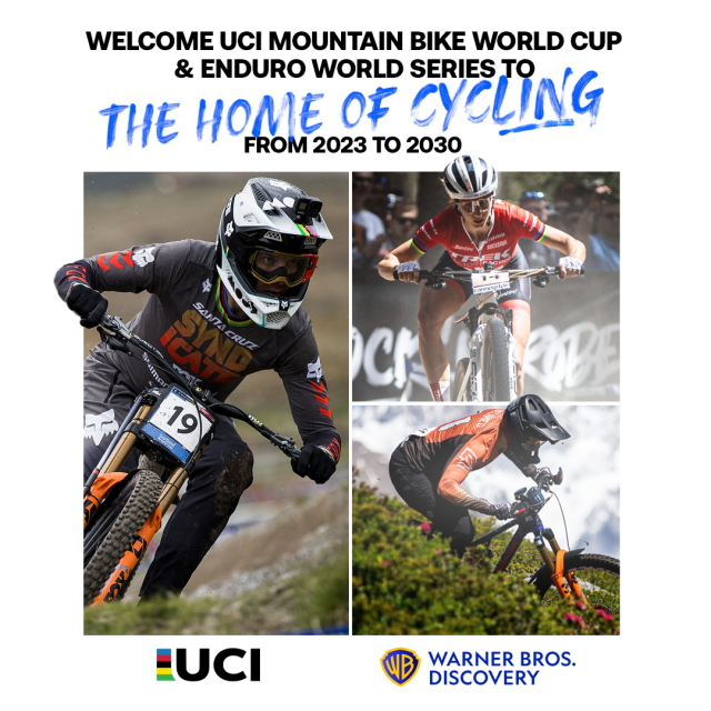 UCI MTB World Cup - Warner Bros. Discovery - social