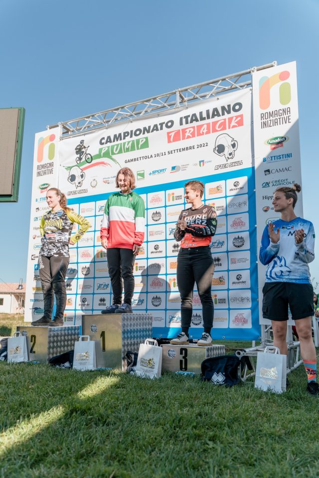 campionato italiano pump track 2022 - elite femminile