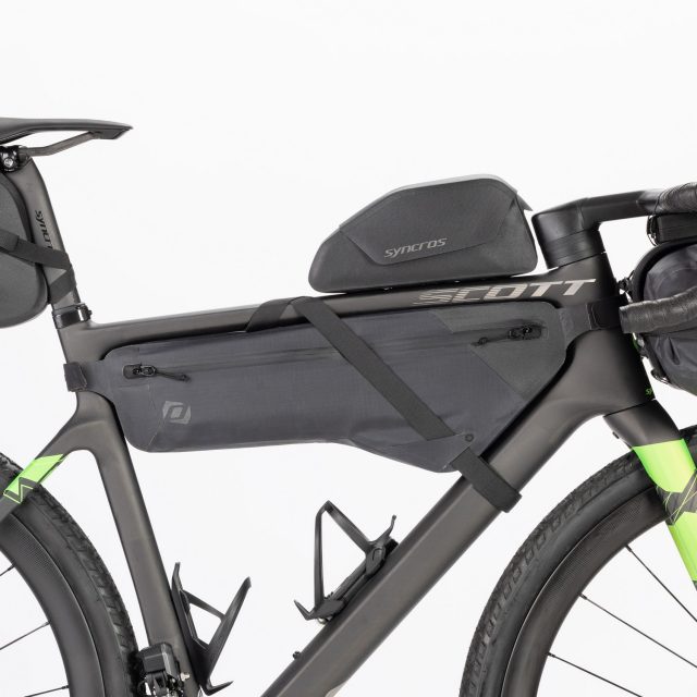 syncros nuove borse per bikepacking - telaio