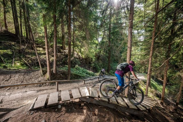 Bike Park Plan de Corones - bosco