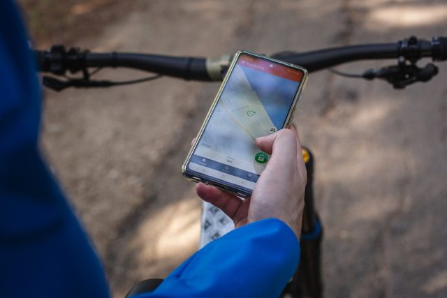 trackting bike t9 antifurto gps per bici - app