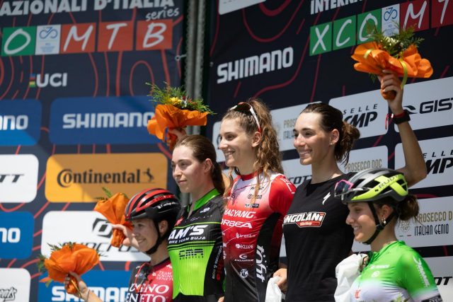Internazionali d'Italia Series Chies d'Alpago - podio donne junior