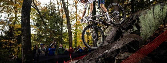 XCO World Cup Mont-Sainte Anne - Tom Pidcock action