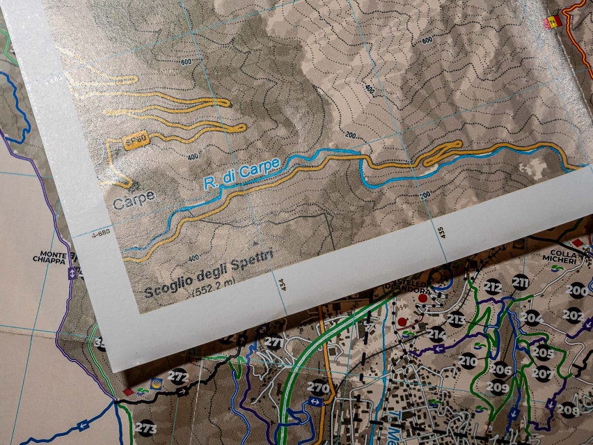 Come leggere una mappa e seguire un percorso MTB - guida pratica - reticolo