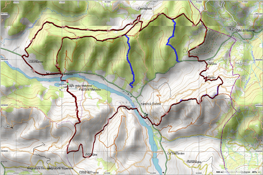 Come leggere una mappa e seguire un percorso MTB - guida pratica - TwoNav Land 9