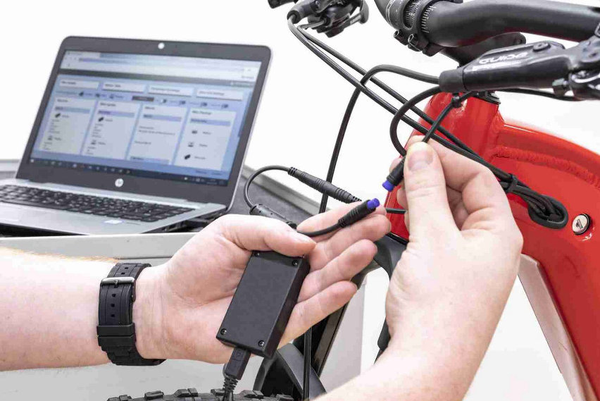 elettronica e mountain bike - diagnostica e-bike