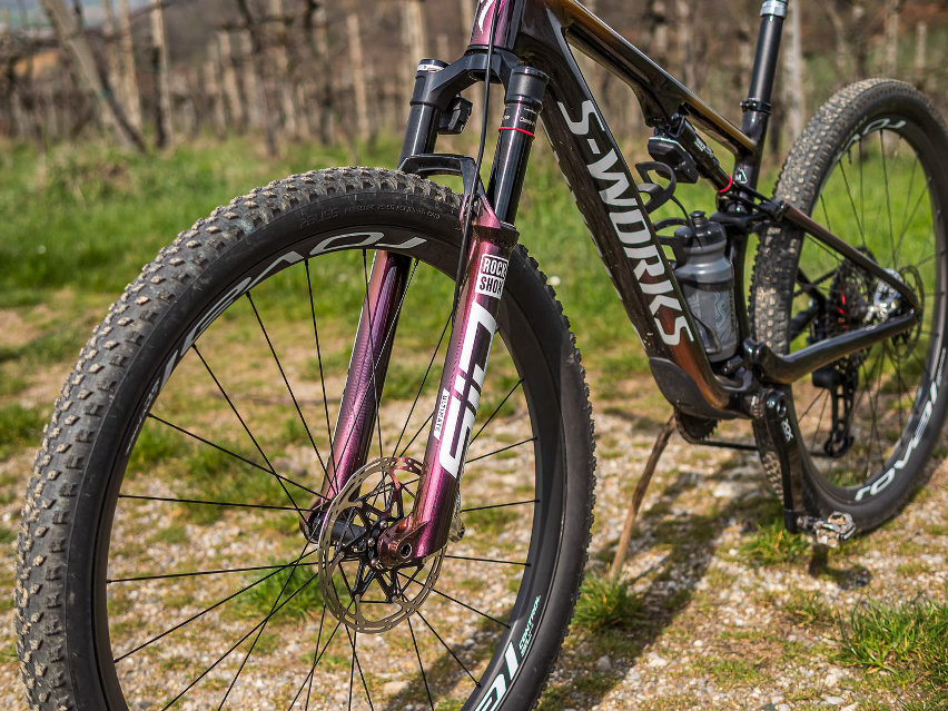 Specialized S-Works Epic 8 test review - focus forcella e telaio