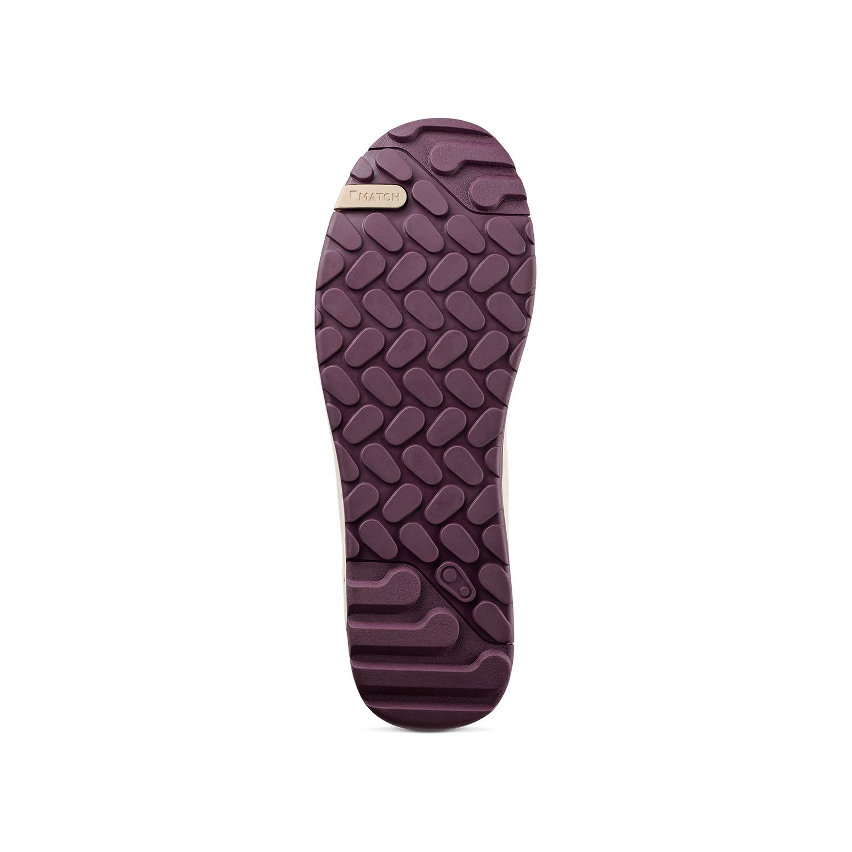 Stamp Trail Lace - White Swan Purple outsole