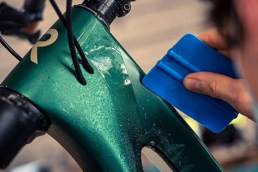 Migliora la tua bici spendendo poco - pellicola telaio
