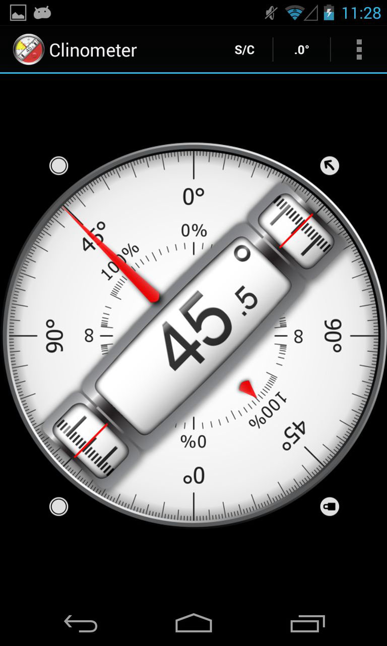 migliori app mountain bike - Clinometer 01