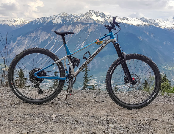 mondraker superfoxy mtb enduro short test crans montana - cover