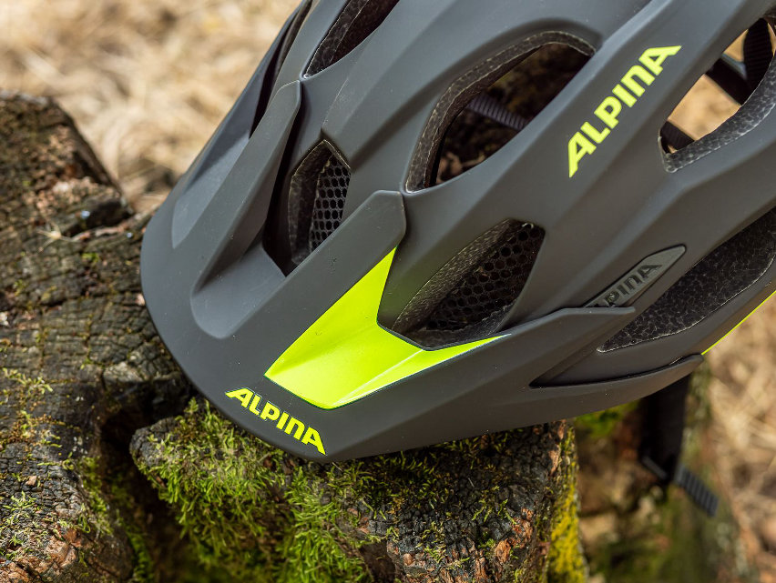 alpina carapax 2.0 - casco trail test - visiera
