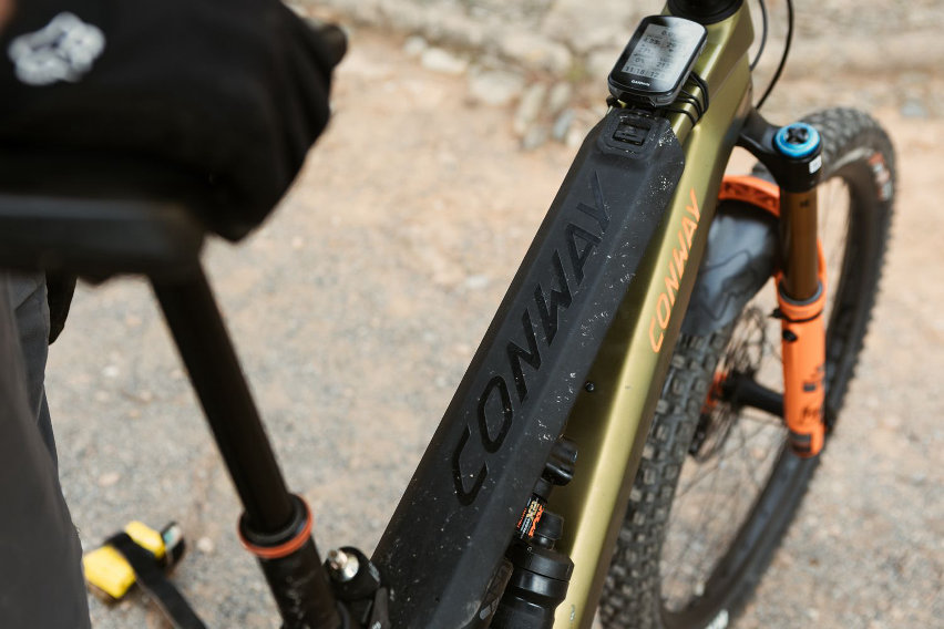 conway ryvon lt 10.0 - emtb light preview - batteria 04