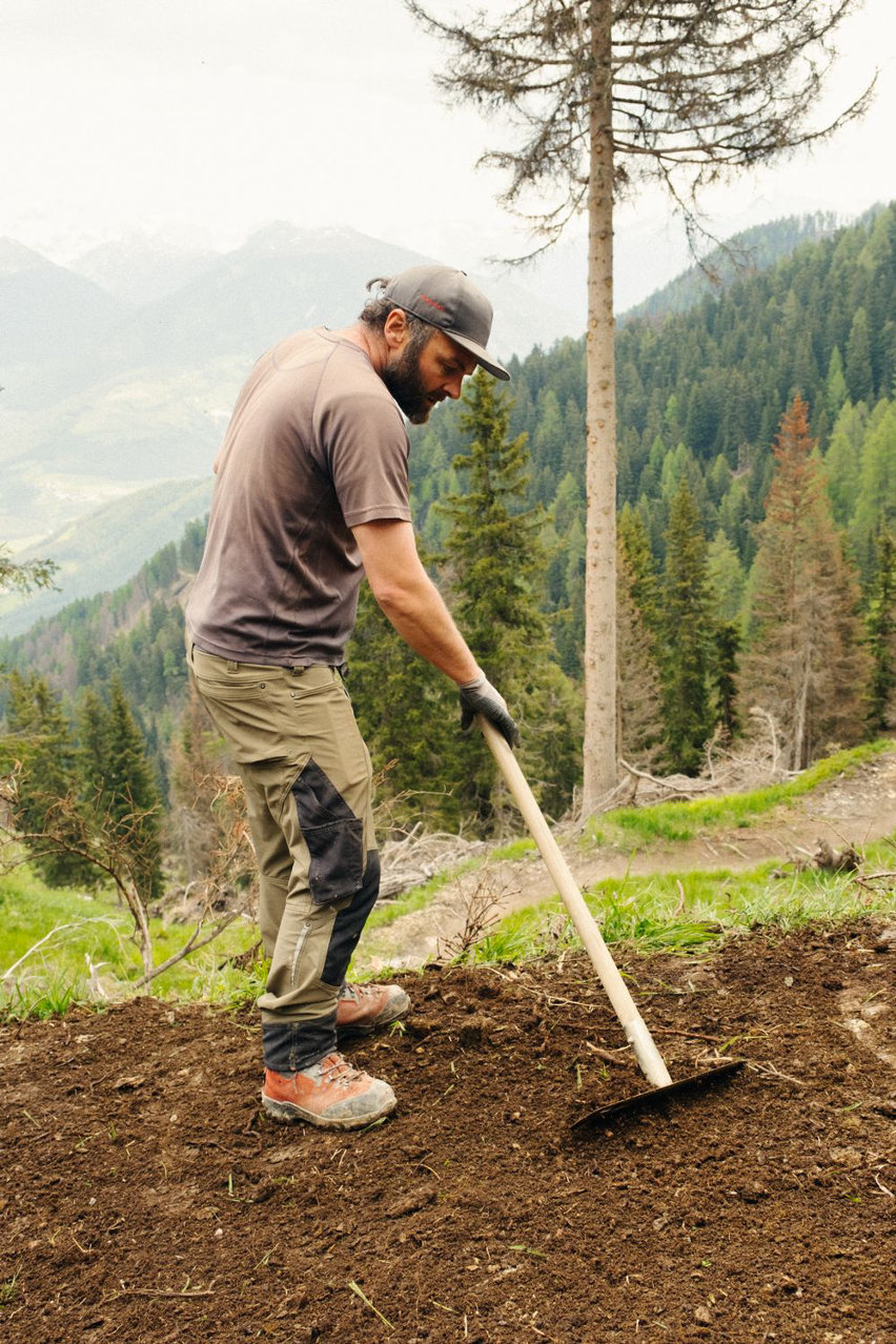 bike park plan de corones - trail building itw - 01