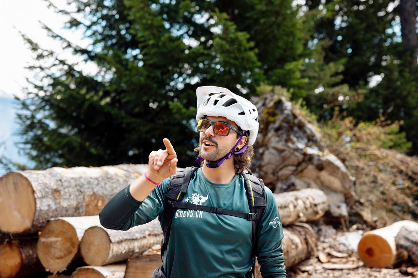 crans montana mtb experience - Julien Paganelli