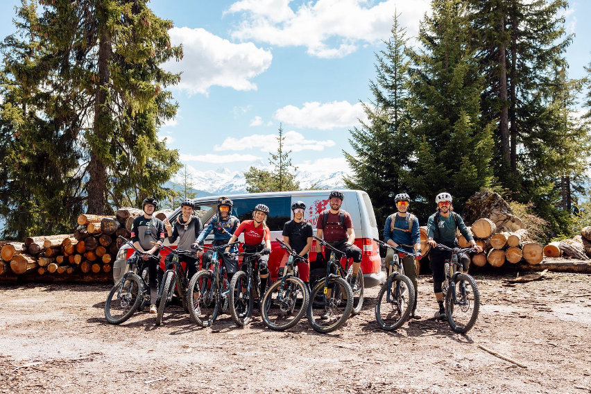 crans montana mtb experience - gruppo