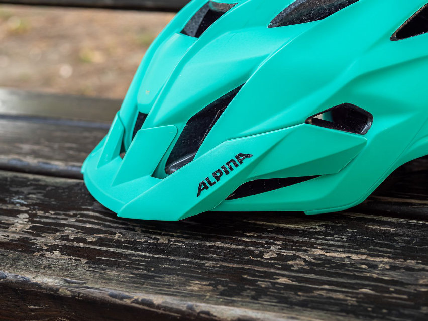 alpina kamloop - casco mtb test review - visiera