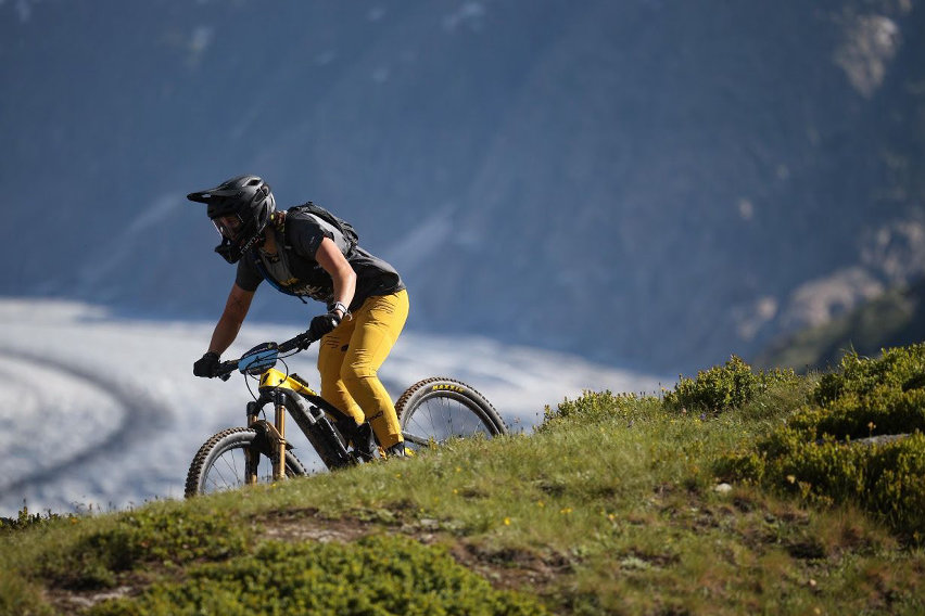 enduro world cup Aletsch arena - panorama