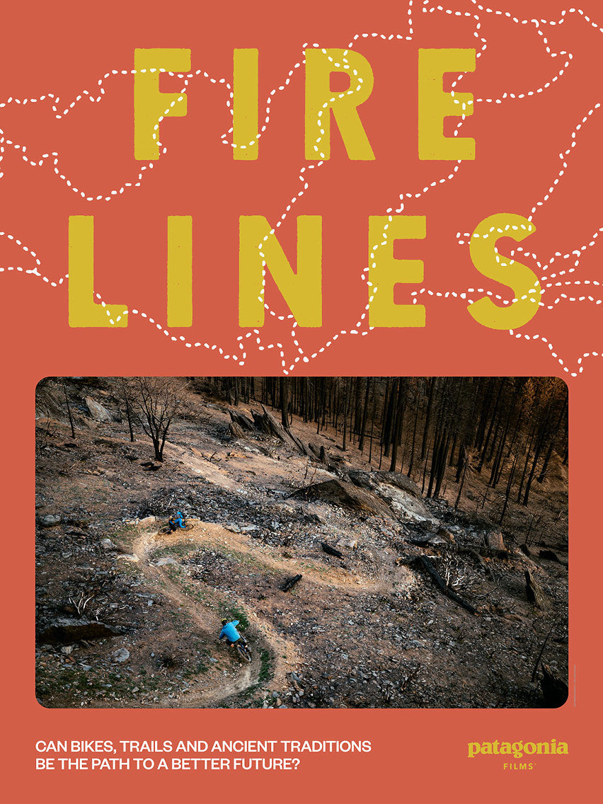 patagonia fire lines - locandina film