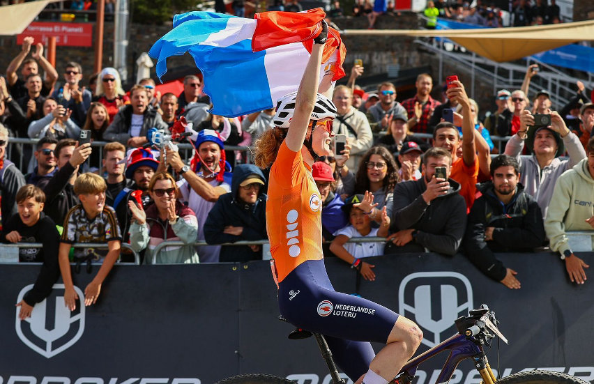 campionati mondiali mtb 2024 - pieterse xco elite women - arrivo