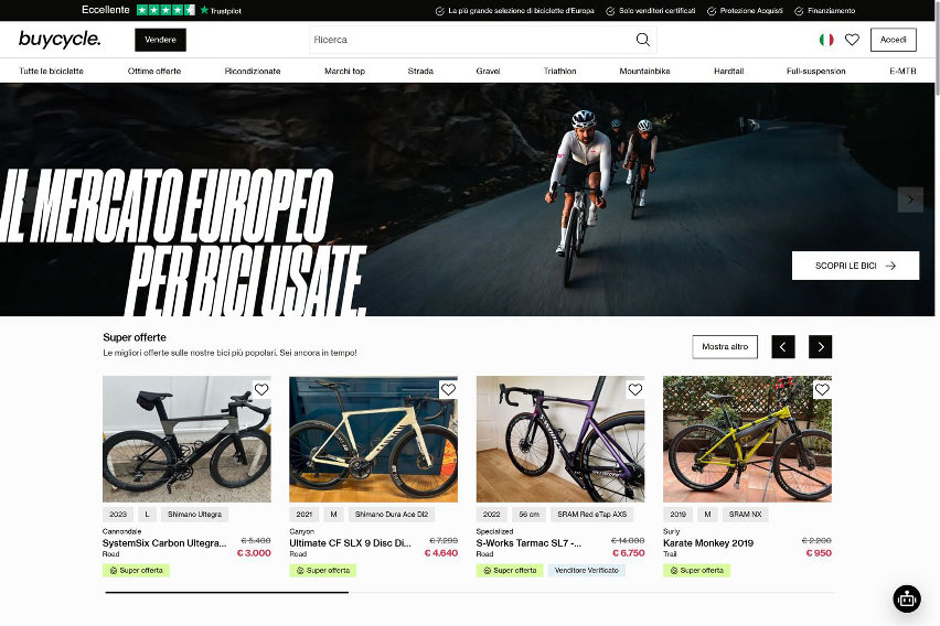 buycycle itw - home page